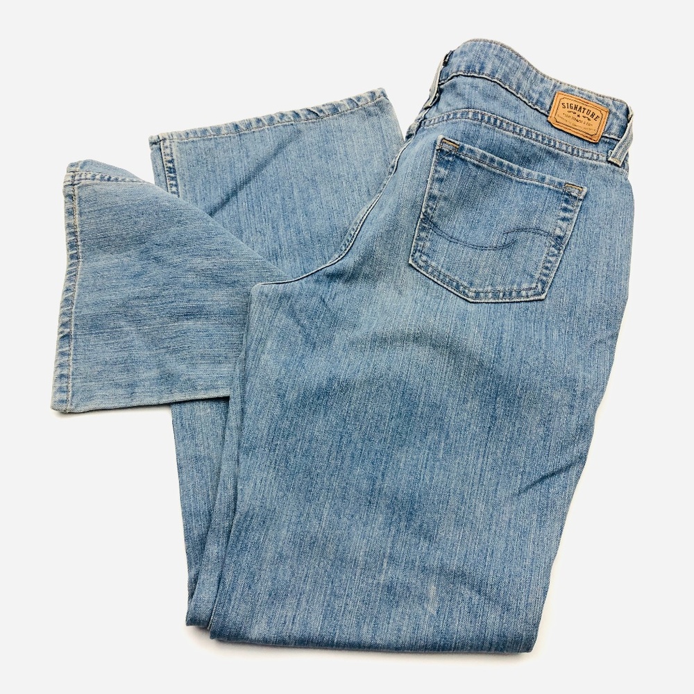 Signature By Levi Strauss Low Rise Bootcut 12